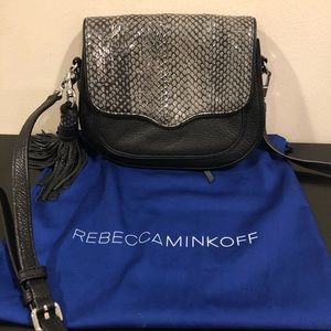 Rebecca Minkoff Sydney Snakeskin Crossbody Bag